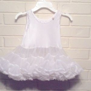 Little Girls Can Can Slip Ruffled Netting Size 4t